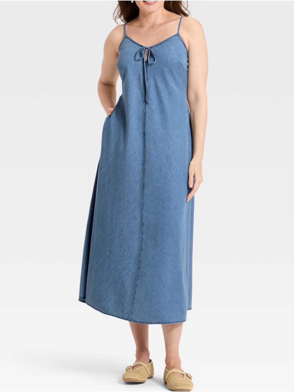 Universal Thread Denim Dres Size Large NWT